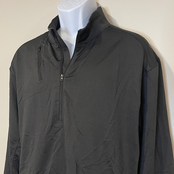 SALE: NWOT PPI Sports Black Quarter Zip Jacket 2X - Picture 2 of 5